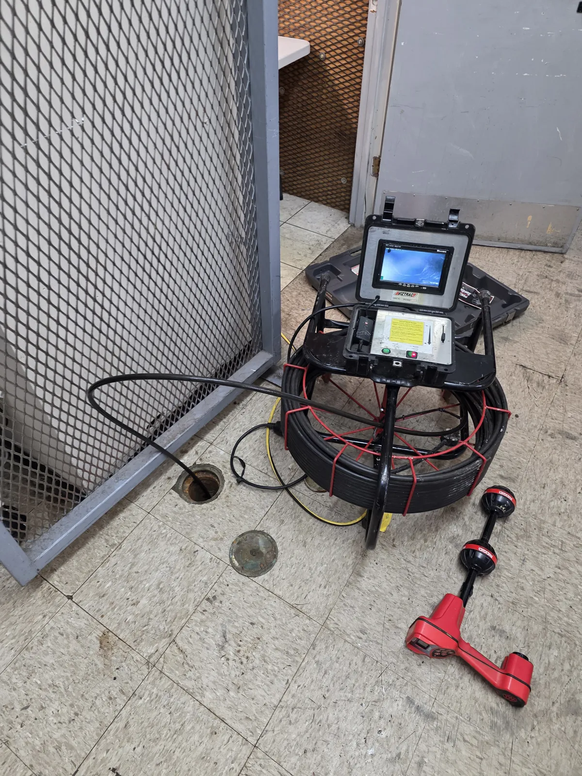Sewer camera inspection equipment used by Grizzly Plumbing